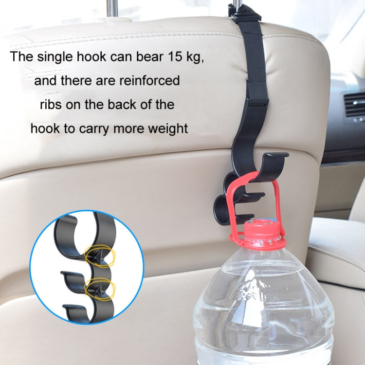 1pair Car Seat Back Umbrella Fixed Storage Hook, Style: Standard - Stowing Tidying by buy2fix | Online Shopping UK | buy2fix