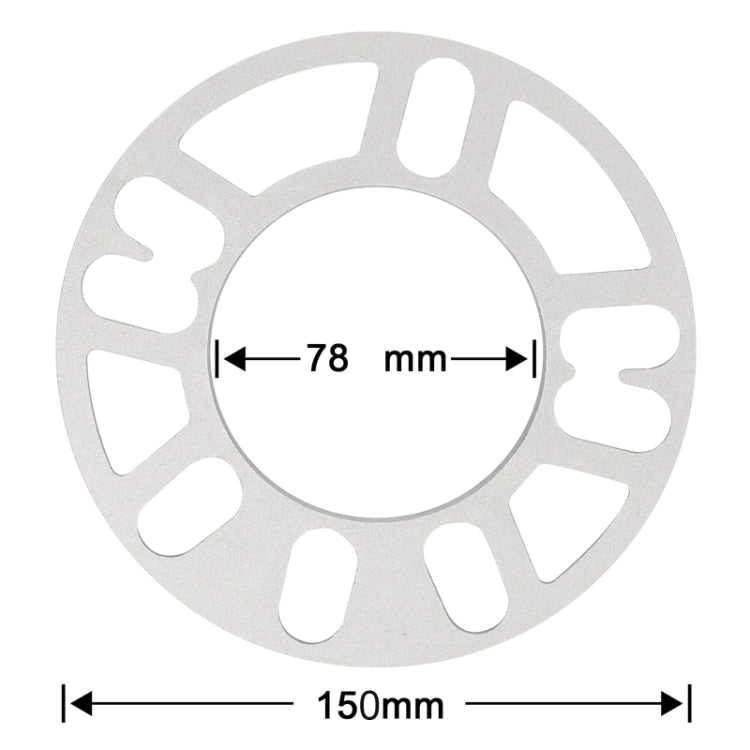 5mm Widen Wheel Hub Gasket For Car ET Modification - Wheels Tires & Parts by buy2fix | Online Shopping UK | buy2fix