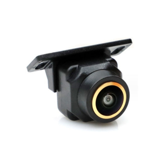 Car Universal HD Night Vision Rear View Reversing Three-Control Fisheye Camera, Style: AHD1080P Panoramic Gold Edge Interpolation - Rear View Cameras by buy2fix | Online Shopping UK | buy2fix