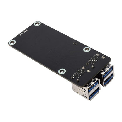 Waveshare For Raspberry Pi 5 PCIe To 4-Ch USB3.2 Gen1 Board(27834) - Raspberry Pi Accessories by Waveshare | Online Shopping UK | buy2fix