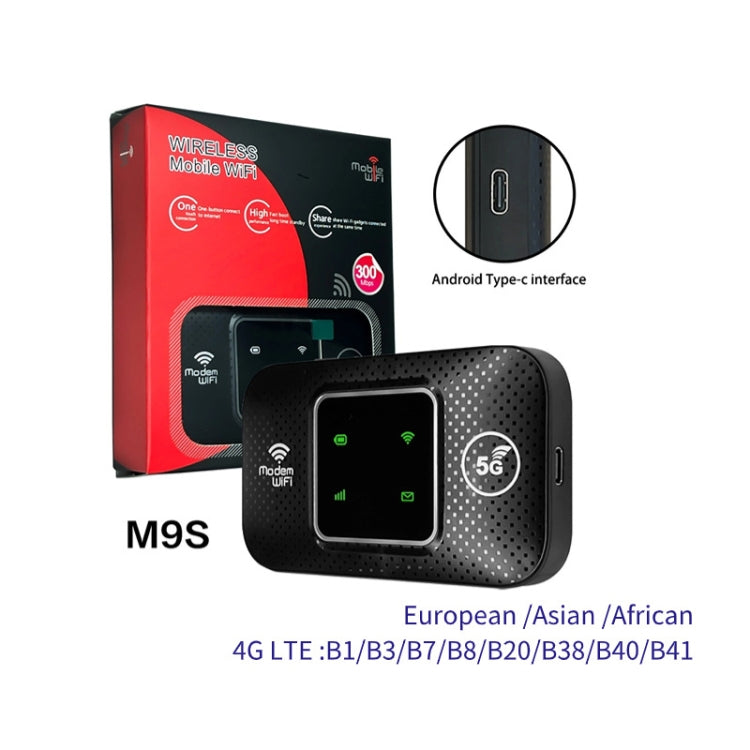 M9S-LED Eurasian Version 4G Portable WiFi Plug-in Wireless Router Car WiFi - 4G Mobile Wifi by buy2fix | Online Shopping UK | buy2fix