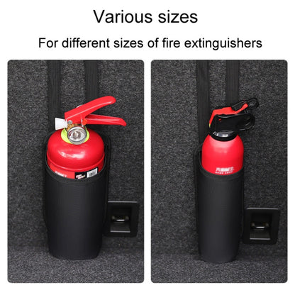 Large Car Fire Extinguisher Storage Bag Auto Seatback Bag Cup Holder - Stowing Tidying by buy2fix | Online Shopping UK | buy2fix