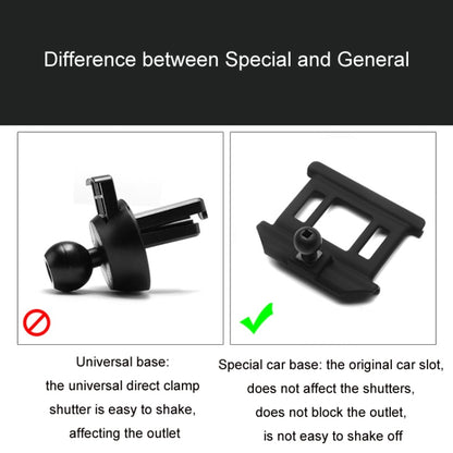 For Audi Car Mobile Phone Holder Mounting Base, Model: 17-23 A4L-A5-S4-S5 - Special Car Holders by buy2fix | Online Shopping UK | buy2fix