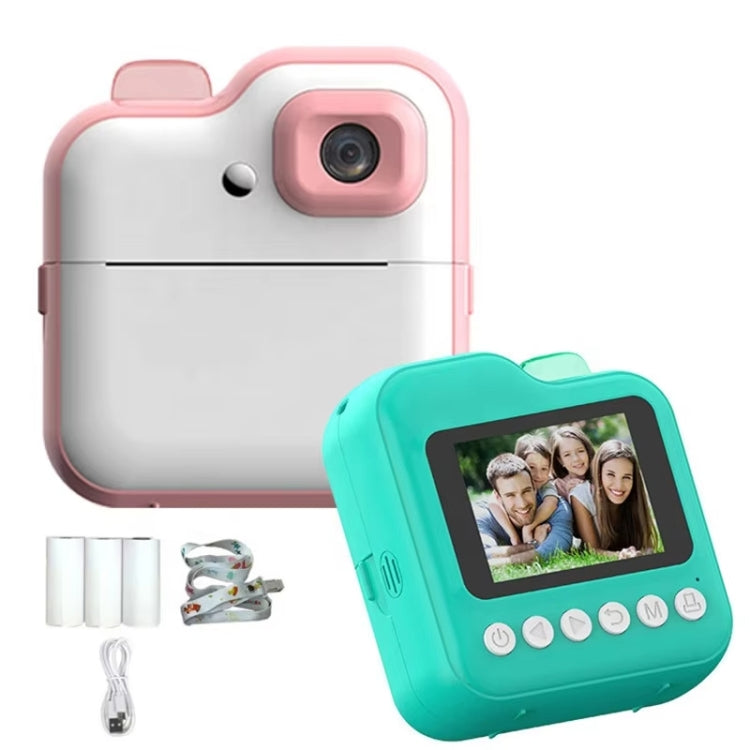 Q6 Kids Digital Camera Mini Instant Print Camera Toy Wireless HD Print Photo Gift(Blue) - Printer by buy2fix | Online Shopping UK | buy2fix