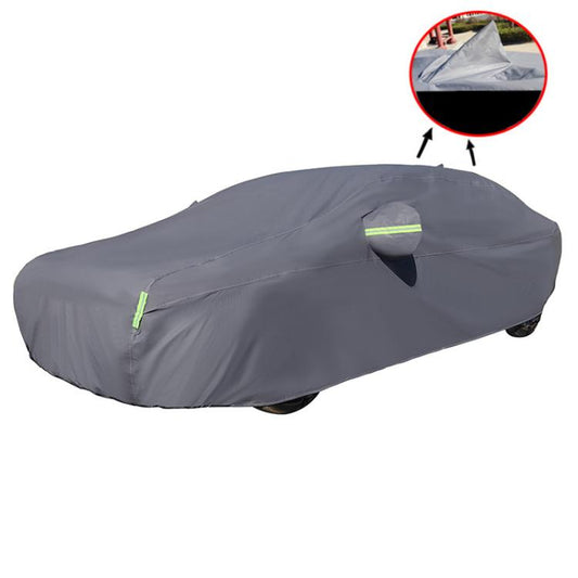 SUV Car EVA Plus Velvet Thickened Heat Insulation Sunshade With Shark Fin, Size: XL 5.11x1.95x1.75 - PE Material by buy2fix | Online Shopping UK | buy2fix