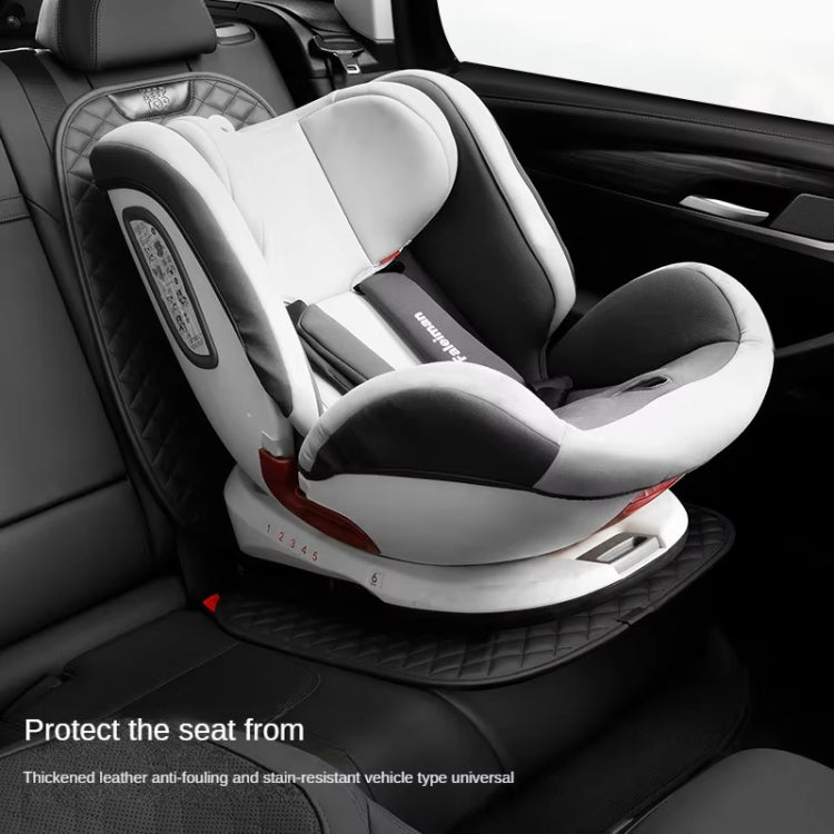 KEEP TOP Thickened Anti-Skid Anti-Wear Protective Pad For Child Car Safety Seat, Size: 110x48cm(Black) - Seat Accessories by KEEP TOP | Online Shopping UK | buy2fix