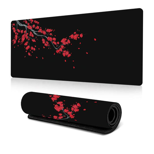 400x900x2mm Ink Painting Cherry Blossom Rubber Non-Slip Mouse Pad Desk Mat(Pattern 17) - Mouse Pads by buy2fix | Online Shopping UK | buy2fix