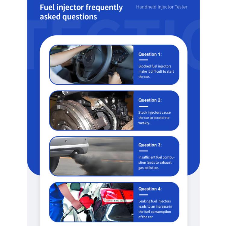 OBDResource 5V/12V Automotive Fuel Injector Custom Settings Dual Head Tester - Electronic Test by OBDResource | Online Shopping UK | buy2fix