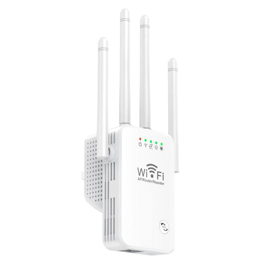 Urant U9 300Mbps 2.4G Wireless Repeater WiFi Signal Amplifier Support WPS Quick Setting AU Plug White - Broadband Amplifiers by Urant | Online Shopping UK | buy2fix