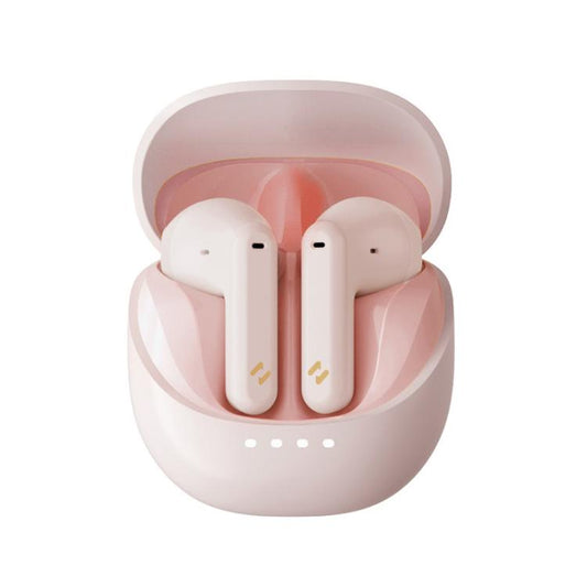 Havit E9 Semi-In-Ear ENC Noise Reduction Wireless Bluetooth Earphones, Color: Pink-Standard Edition - Bluetooth Earphone by Havit | Online Shopping UK | buy2fix