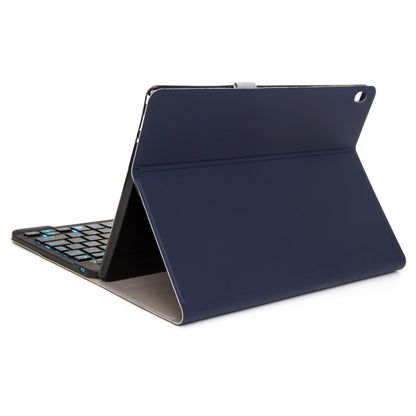 DY-P10-S 2 in 1 Removable Bluetooth Keyboard + Protective Leather Tablet Case with Backlight & Holder for Lenovo Tab P10 10.1 inch(Blue) - Lenovo Keyboard by buy2fix | Online Shopping UK | buy2fix
