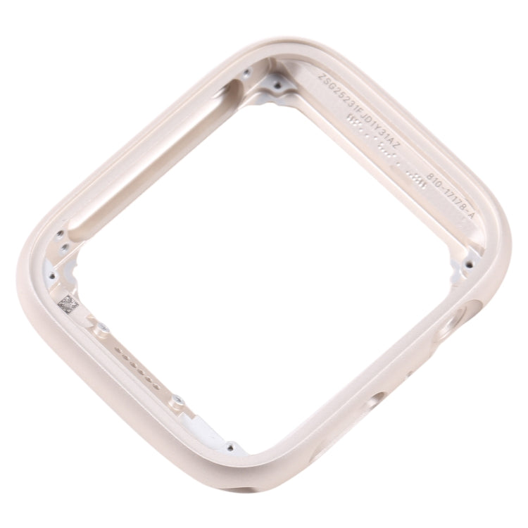 For Apple Watch Series SE 2022 40mm Stainless Steel Middle Frame Bezel Plate (Gold) - LCD Related Parts by buy2fix | Online Shopping UK | buy2fix