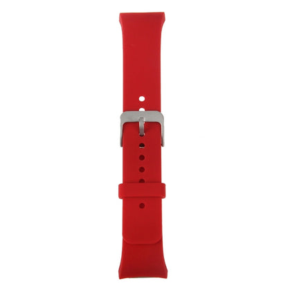 For Samsung Gear S2 Sport / Gear S2 Watch Solid Color Silicone Watchband(Red) - Smart Wear by buy2fix | Online Shopping UK | buy2fix