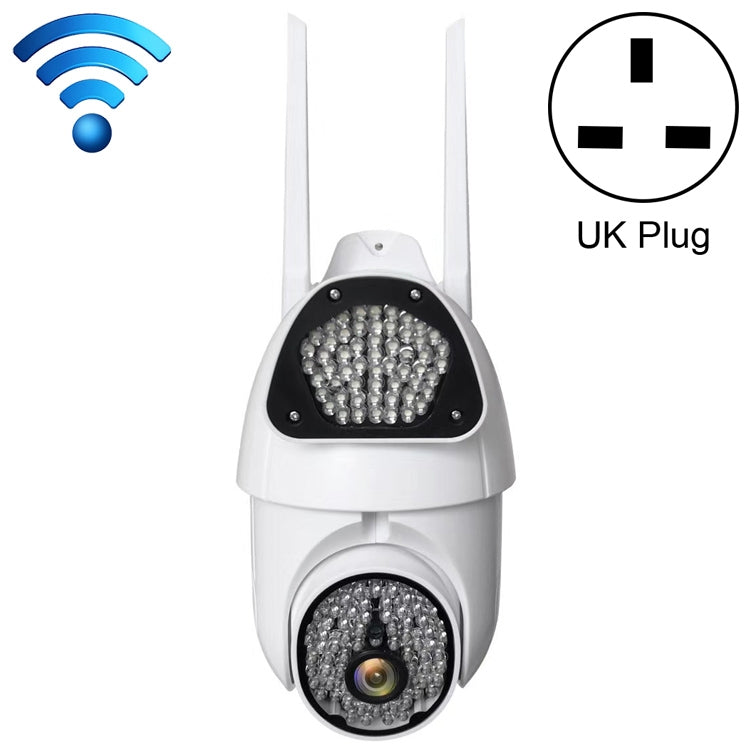 QX37 1080P WiFi High-definition Surveillance Camera Outdoor Dome Camera, Support Night Vision & Two-way Voice & Motion Detection(UK Plug) - Security by buy2fix | Online Shopping UK | buy2fix
