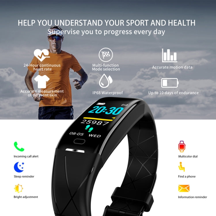 Z21 Plus 0.96 inch TFT LCD Color Screen Smart Bracelet IP68 Waterproof, Support Call Reminder/ Heart Rate Monitoring / Sleep Monitoring/ Multiple Sport Mode (Purple) - Smart Wear by buy2fix | Online Shopping UK | buy2fix