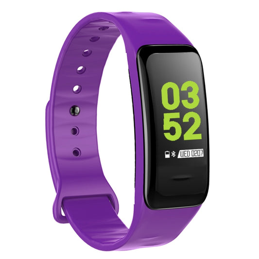 CHIGU C1Plus Fitness Tracker 0.96 inch IPS Screen Smartband Bracelet, IP67 Waterproof, Support Sports Mode / Blood Pressure / Sleep Monitor / Heart Rate Monitor / Fatigue Monitor / Sedentary Reminder (Purple) - Smart Wear by buy2fix | Online Shopping UK | buy2fix