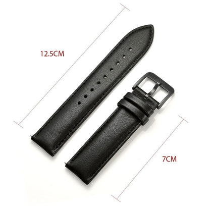 For Samsung Gear S3 Classical Genuine Leather Watch Band - Smart Wear by buy2fix | Online Shopping UK | buy2fix