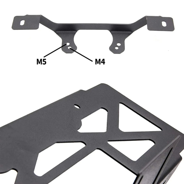 For Jeep Wrangler JL 2018-2019 US Version Car Modified Tire License Plate Frame Mounting Bracket - License Plate Covers & Frames by buy2fix | Online Shopping UK | buy2fix