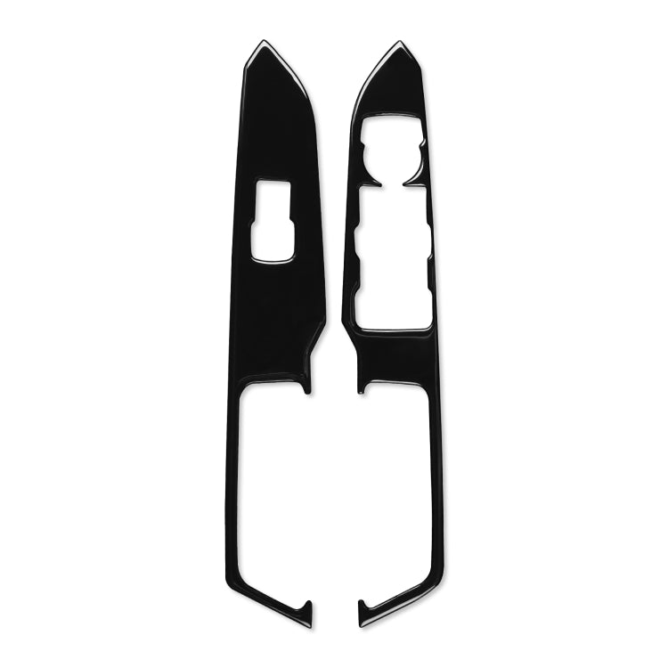 For Ford Mustang 2015-2020 Car Window Lift Panel Decorative Sticker, Right Drive (Black) - In Car by buy2fix | Online Shopping UK | buy2fix