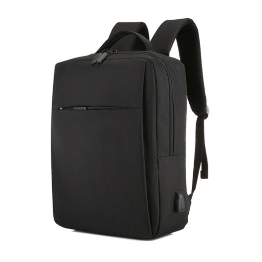 POFOKO Large-capacity Waterproof Oxford Cloth Business Casual Backpack with External USB Charging Design for 15.6 inch Laptops(Black) - Other by POFOKO | Online Shopping UK | buy2fix