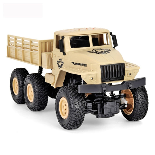 JJR/C 1:18 2.4Ghz 4 Channel Remote Control Dongfeng 7 Six-wheeled Armor Truck Vehicle Toy(Yellow) - RC Cars by JJR/C | Online Shopping UK | buy2fix
