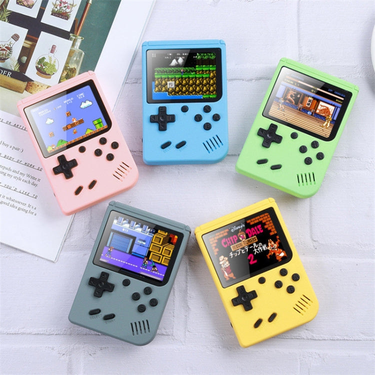 MK800 3.0 inch Macaron Mini Retro Classic Handheld Game Console for Kids Built-in 800 Games, Support AV Output (Pink) - Pocket Console by buy2fix | Online Shopping UK | buy2fix