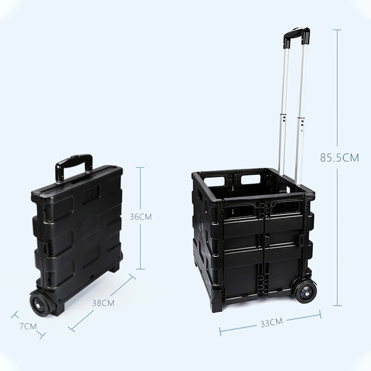 Multi-functional Folding Car Storage Reserve Box Pull-rod Box - Stowing Tidying by buy2fix | Online Shopping UK | buy2fix