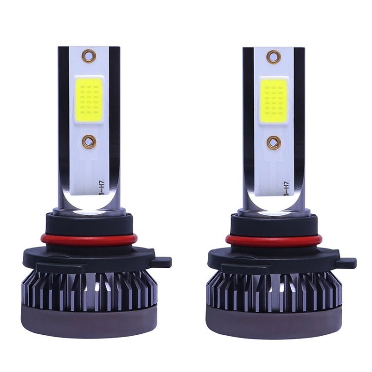 2 PCS 9005 DC9-36V / 36W / 8000K / 6000LM IP68 Car / Motorcycle Mini COB LED Headlight Lamps / Fog Light(Ice Blue Light) - LED Headlamps by buy2fix | Online Shopping UK | buy2fix