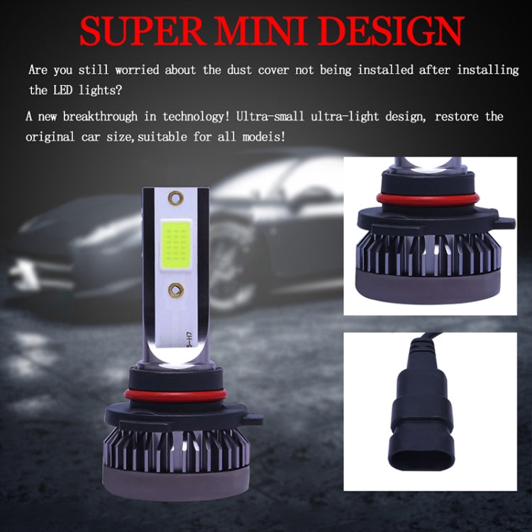 2 PCS H11 DC9-36V / 36W / 8000K / 6000LM IP68 Car / Motorcycle Mini COB LED Headlight Lamps / Fog Light(Ice Blue Light) - LED Headlamps by buy2fix | Online Shopping UK | buy2fix