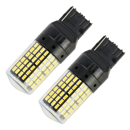 2 PCS T20 / 7440 DC12V / 18W / 1080LM Car Auto Turn Lights with SMD-3014 Lamps (White Light) - Arrow Turn Lights by buy2fix | Online Shopping UK | buy2fix