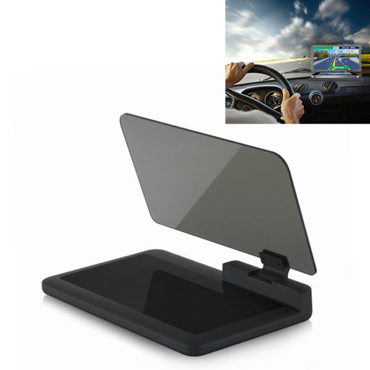 H6 Multi-function Car Smartphone Navigation Head Up Display Holder for 6 Inch Smartphone - Car Holders by buy2fix | Online Shopping UK | buy2fix