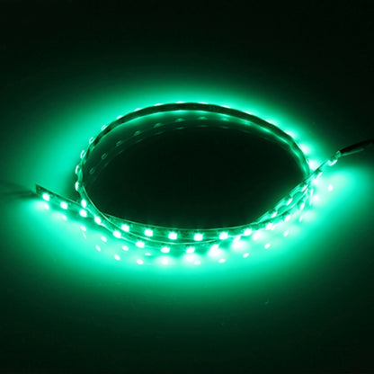 5 PCS Flow Style 45 LED 3528 SMD Waterproof Flexible Car Strip Light for Car Decoration, DC 12V, Length: 90cm(Green Light) - Decorative Lights by buy2fix | Online Shopping UK | buy2fix