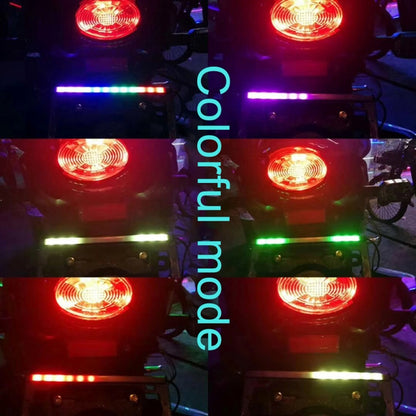 Motorbike DC 12V 1.3W Colorful Lighting Bulb Turn Signal Auto Reverse Lamp Daytime Running Light Source - Running Lights by buy2fix | Online Shopping UK | buy2fix