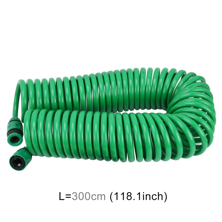 Garden Watering Series Spring Tube Hose Telescopic Spiral Pipe with Water Connector Adaptor and Connector, Length: 30m - Watering & Irrigation by buy2fix | Online Shopping UK | buy2fix