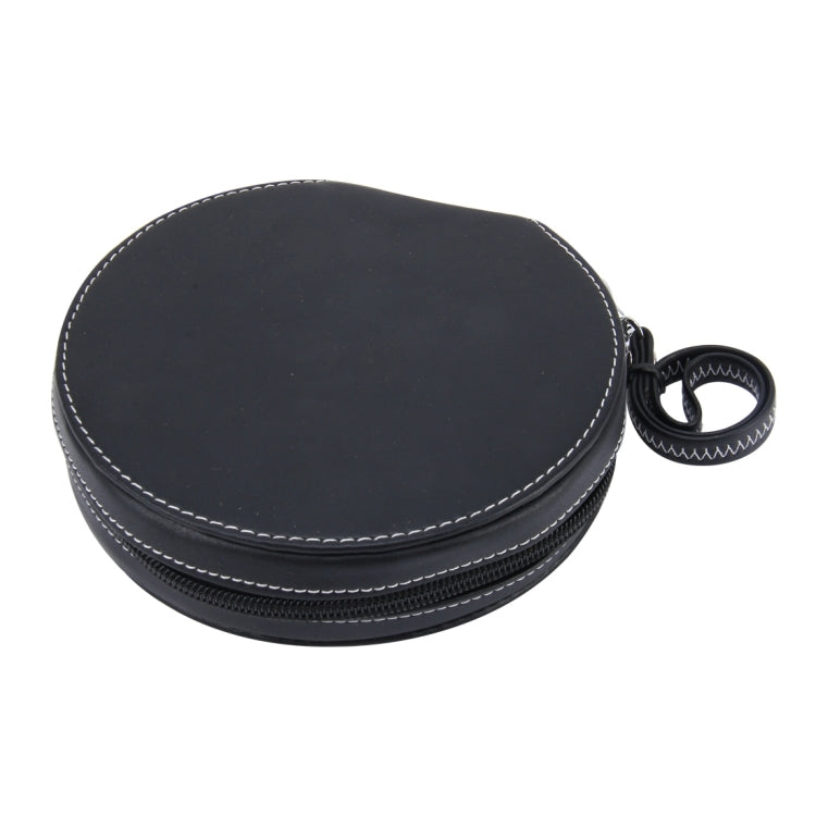 20 CD Disc Storage Case Leather Bag Heavy Duty CD/ DVD Wallet for Car, Home, Office and Travel(Black) - Stowing Tidying by buy2fix | Online Shopping UK | buy2fix