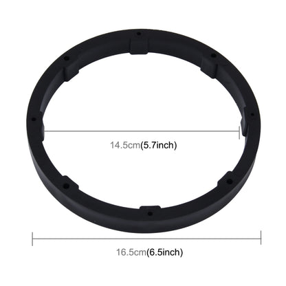 2 PCS 6.5 inch Car Auto ABS  Loudspeaker Base Protection Solid Cover Holder Mat, Inner Diameter: 14.5cm - In Car by buy2fix | Online Shopping UK | buy2fix