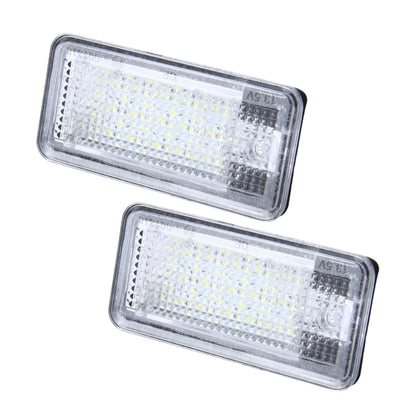 2 PCS License Plate Light with 24 SMD-3528 Lamps for Audi - In Car by buy2fix | Online Shopping UK | buy2fix