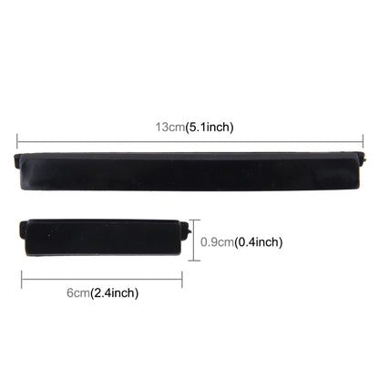 FR JG-031 8 PCS Rubber Car Side Door Edge Protection Guards Cover Trims Stickers(Black) - Anti Collision Sticker by buy2fix | Online Shopping UK | buy2fix