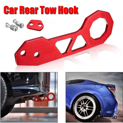 Aluminum Alloy Rear Tow Towing Hook Trailer Ring for Universal Car Auto with 2 x Screw Holes(Purple) - In Car by buy2fix | Online Shopping UK | buy2fix