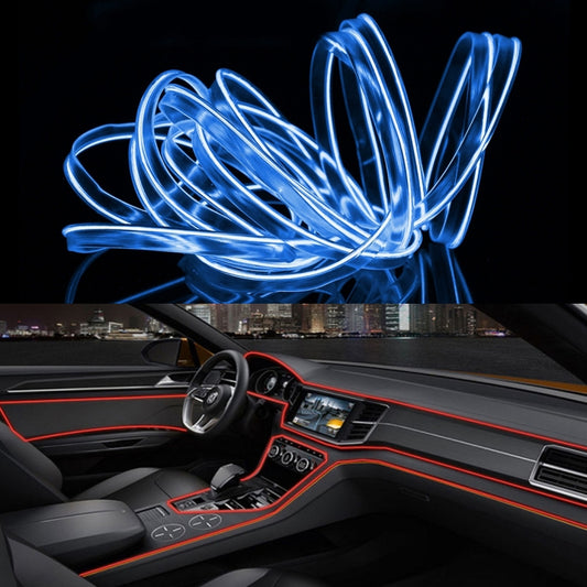 3m Cold Light Flexible LED Strip Light For Car Decoration(Blue Light) - Atmosphere lights by buy2fix | Online Shopping UK | buy2fix