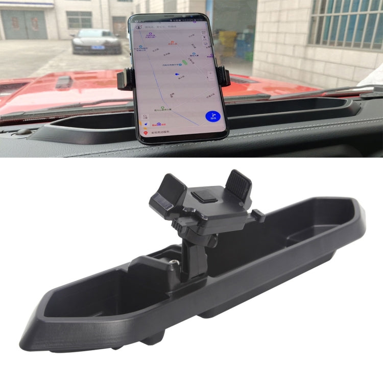 Car GPS Bracket Dash Mount Holder Cell Phone Holder for Jeep Wrangler JL 2018- - Car Holders by buy2fix | Online Shopping UK | buy2fix