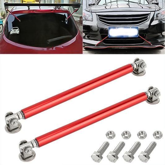 2 PCS Car Modification Adhesive Surrounded Rod Lever Front and Rear Bars Fixed Front Lip Back Shovel, Length: 15cm(Red) - In Car by buy2fix | Online Shopping UK | buy2fix