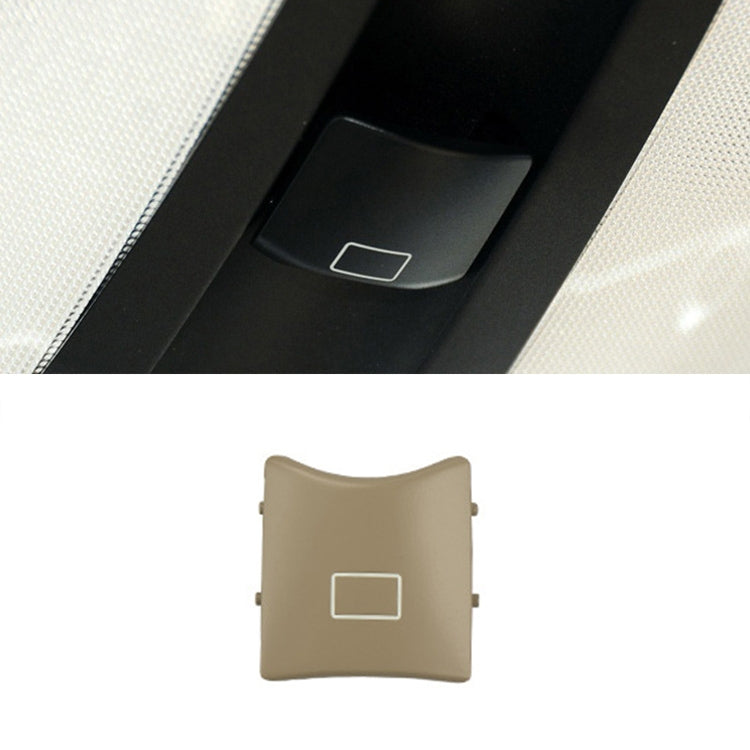 Car Dome Light Power Window Switch Button 164 820 3026 9051-1 for Mercedes-Benz W164 W251, Left Driving(Sharp-horned Deerskin Beige) - In Car by buy2fix | Online Shopping UK | buy2fix
