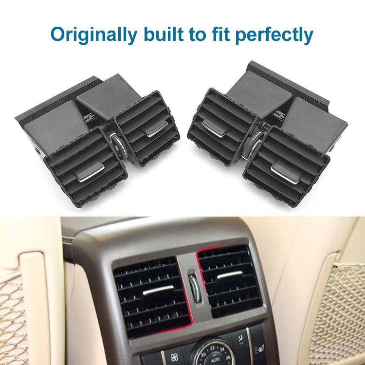 Car Rear Air Conditioner Air Outlet Assembly for Mercedes-Benz W166, Left Driving - In Car by buy2fix | Online Shopping UK | buy2fix