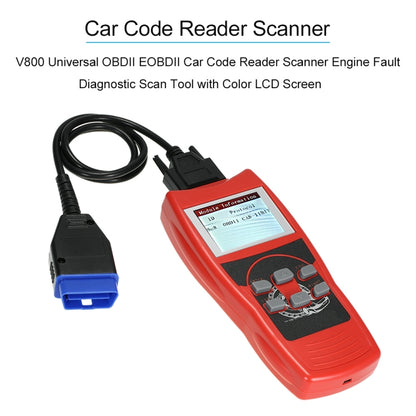 V800 Car Mini Code Reader OBD2 Fault Detector Diagnostic Tool - In Car by buy2fix | Online Shopping UK | buy2fix