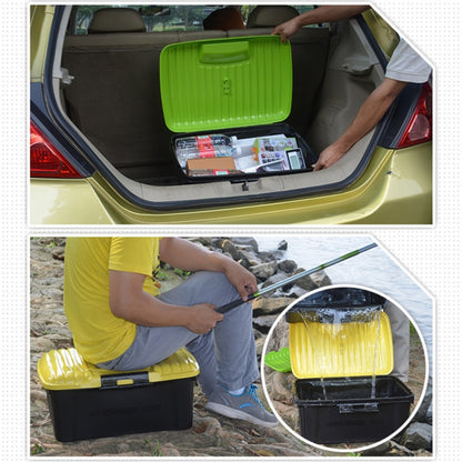 3R-2001 Car / Household Storage Box Sealed Box, Capacity: 40L (Black) - In Car by 3R | Online Shopping UK | buy2fix