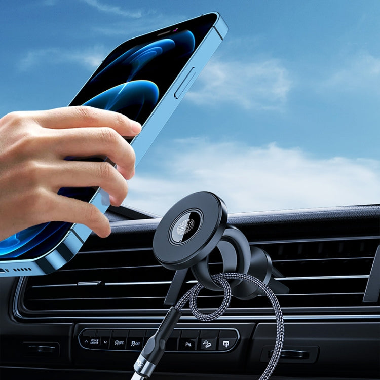 Car Air Outlet Magnetic Mobile Phone Holder - In Car by buy2fix | Online Shopping UK | buy2fix