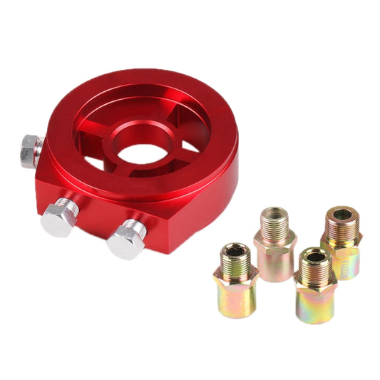 Car Modification Oil Temperature and Oil Pressure Gauge Adapter (Red) - In Car by buy2fix | Online Shopping UK | buy2fix