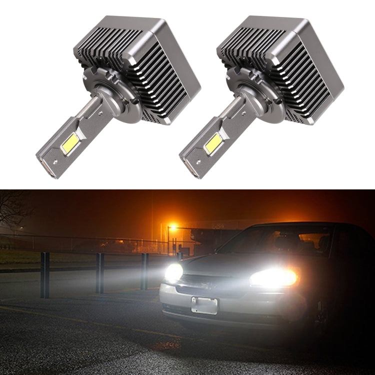 1 Pair D Series D1S Car HID Ballast to LED Headlight DC12V / 35W / 6000K / 5000LM - In Car by buy2fix | Online Shopping UK | buy2fix