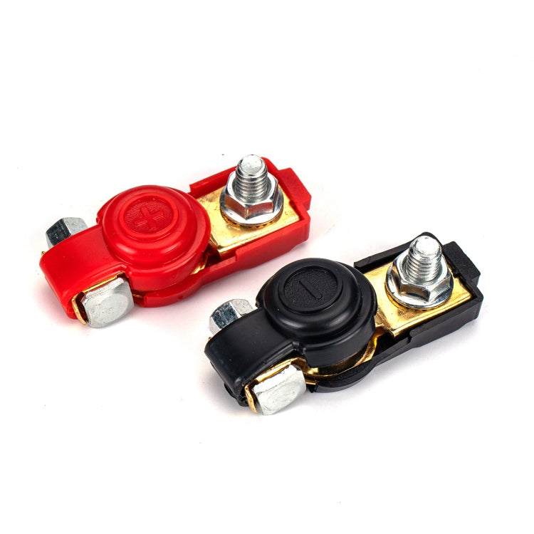 1 Pair Car Battery Cable Terminal Clamps Connectors Battery Clip - In Car by buy2fix | Online Shopping UK | buy2fix